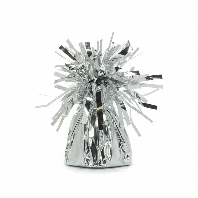 Silver - Balloon Weight & Bag