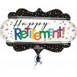 Happy Retirement Marquee - Balloon Shop