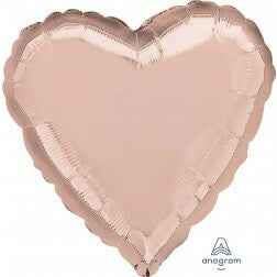 Heart - Rose Gold - Balloon Shop