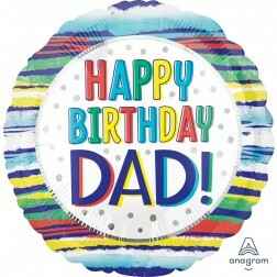 Happy Birthday Dad - Balloon Shop