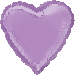 Heart - Pearl Lavender - Balloon Shop