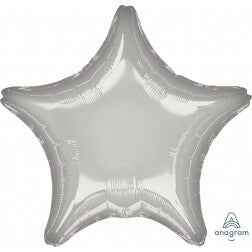 Star - Silver Metallic