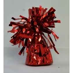 Red - Balloon Weight & Bag