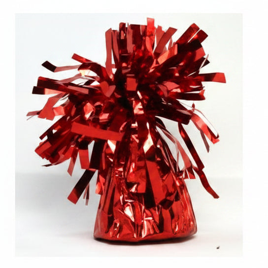 Red - Balloon Weight & Bag