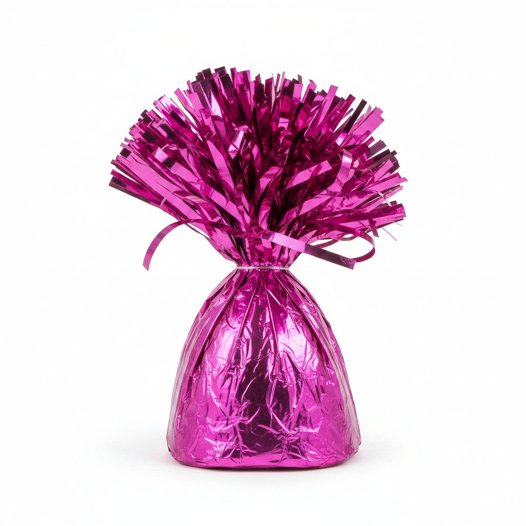 Pink- Balloon Weight & Bag