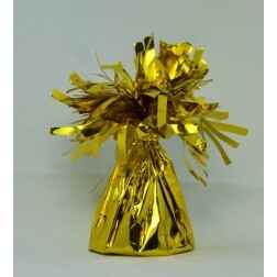 Gold - Balloon Weight & Bag - Balloon Shop