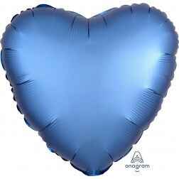 Heart - Azure - Balloon Shop