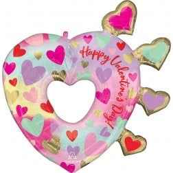 Donut Heart Valentine Day - Balloon Shop