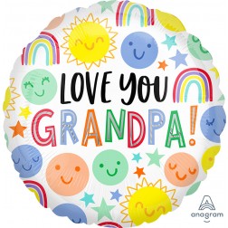 Love You Grandpa - Balloon Shop