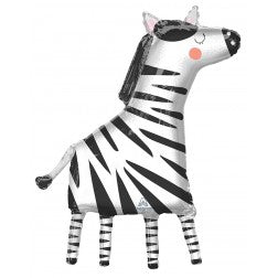 Get Wild Zebra - Balloon Shop