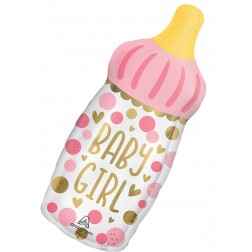 Baby Girl Bottle - Balloon Shop