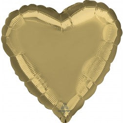 Heart - White Gold - Balloon Shop