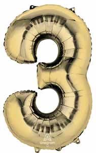 Number 3 - White Gold