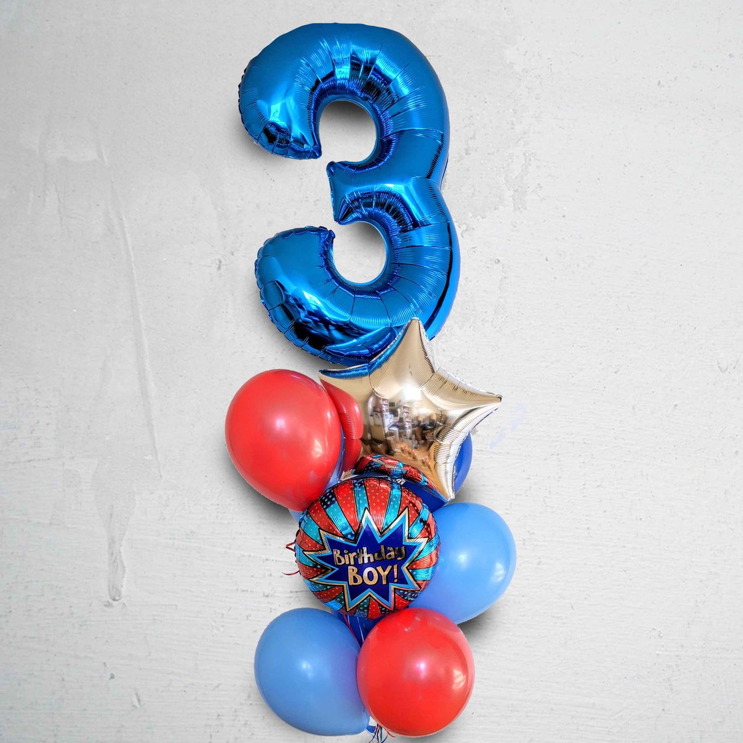 Birthday Boy Bouquet - Balloon Shop