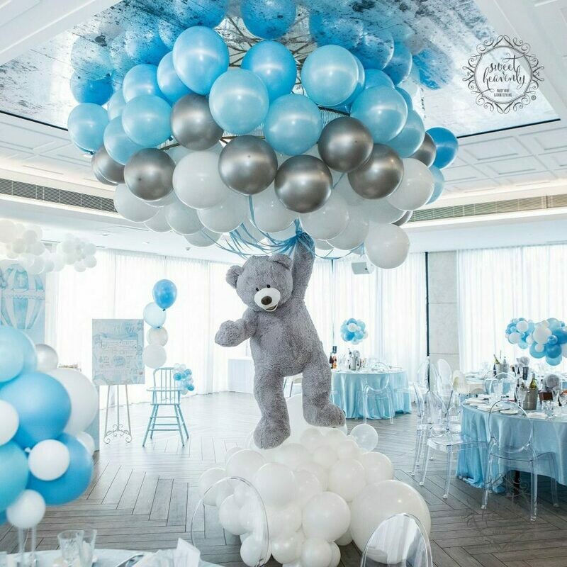 Baby Shower Balloons Collection - Festive Decorations for Celebrating New Arrivals