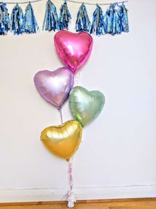 Star and Heart Shaped Balloons