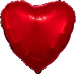 Heart - Metallic Red Jumbo