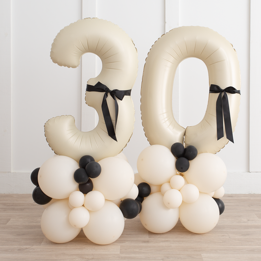 30th Balloon Stack