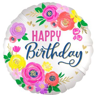Floral Artful Birthday
