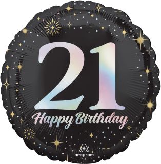 21st Sparkling Birthday Standard