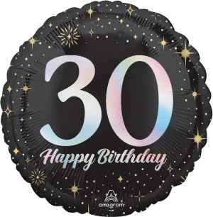 30th Sparkling Birthday Standard