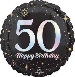 50th Sparkling Birthday Standard