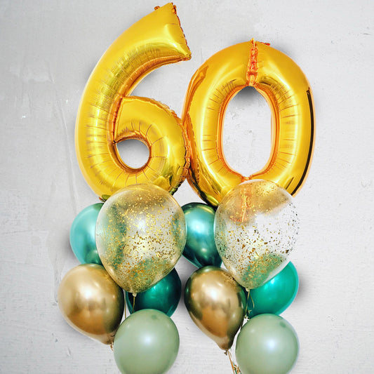 balloon decoration for 60th birthday