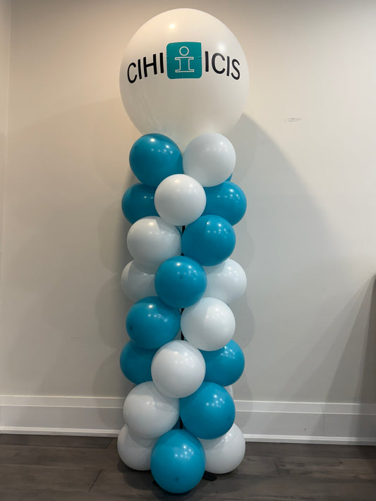 Column- Spiral Design/ Round Topper