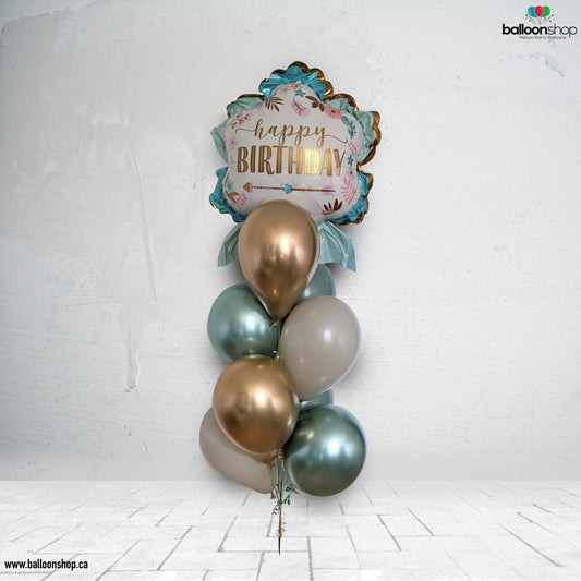 Boho Birthday Balloon