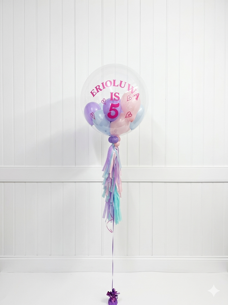 Personalized Bubble Balloon