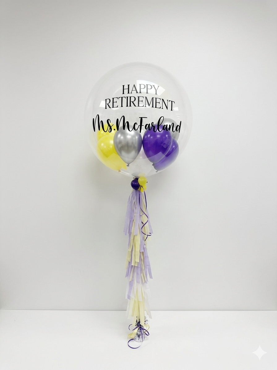 Personalized Bubble Balloon