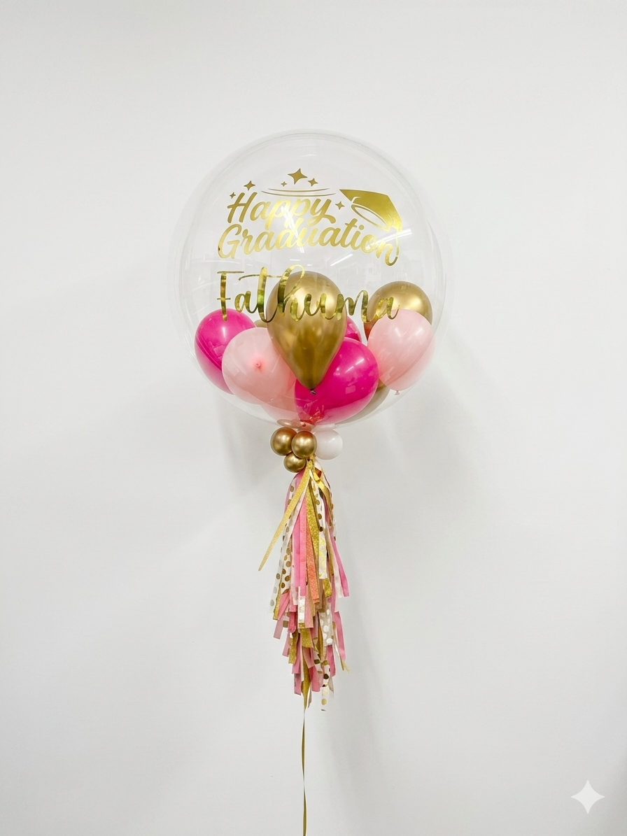 Personalized Graduation Bubble Balloon