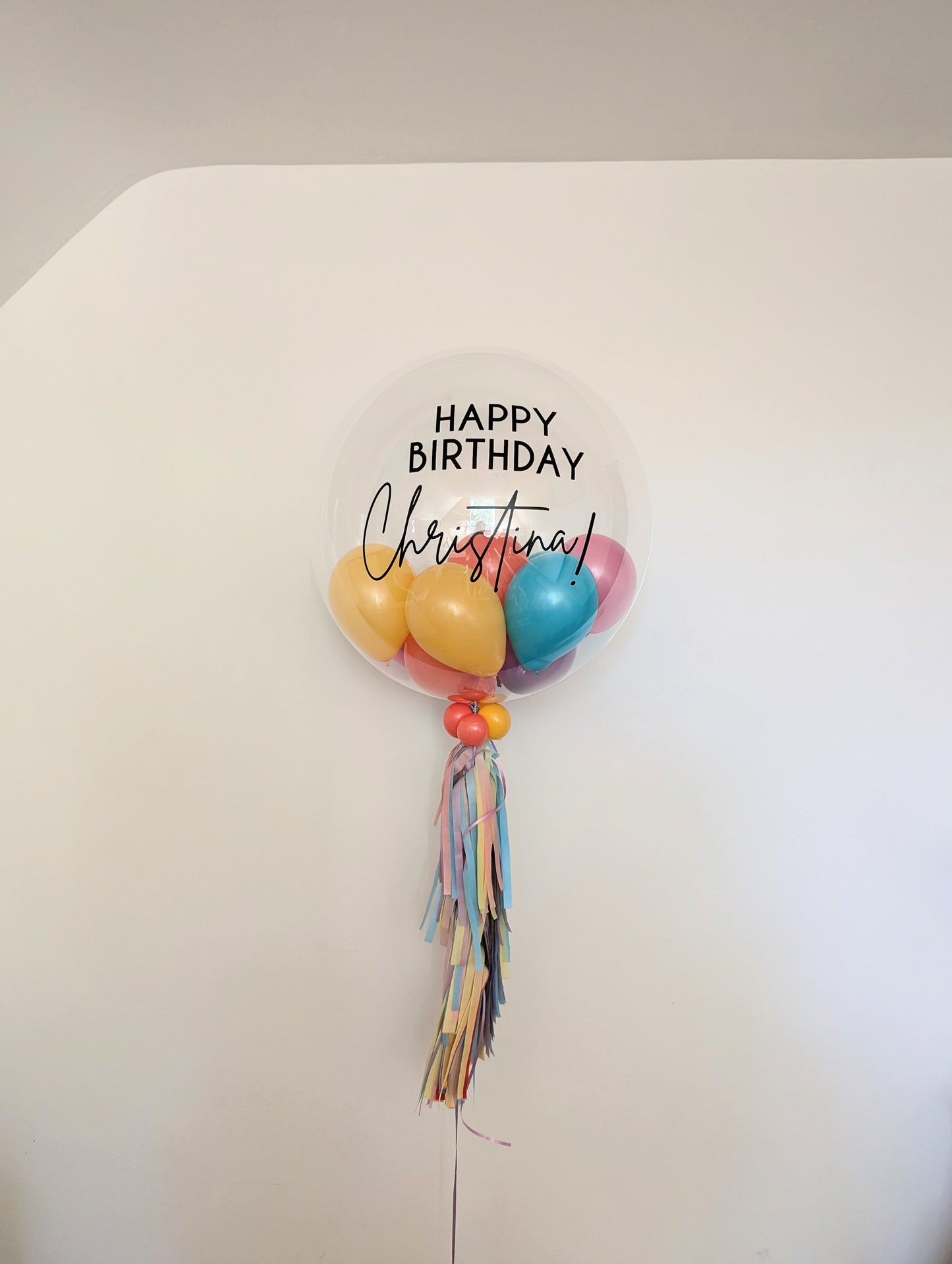 Personalized Bubble Balloon