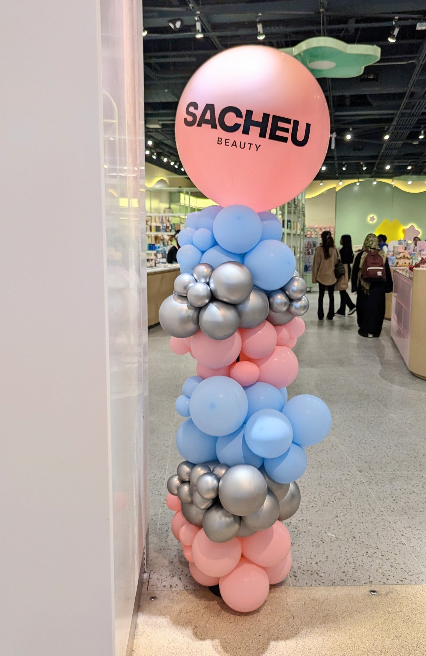 Balloon Column - Personalized Organic Style