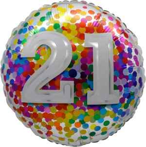 21st Birthday - Standard