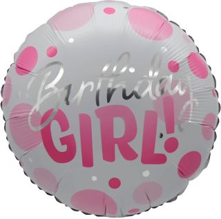Birthday Girl Polka Dots