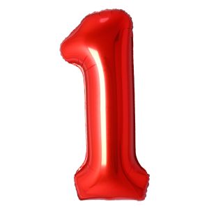 Number 1 - Red
