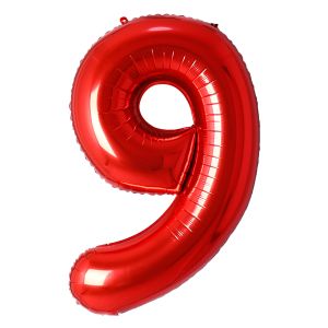 Number 9 - Red