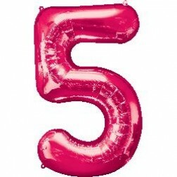 Number 5 - Pink