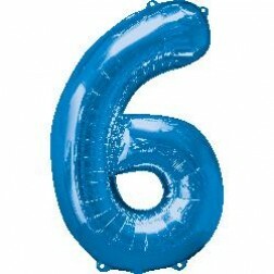 Number 6 - Blue