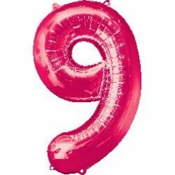 Number 9 - Pink