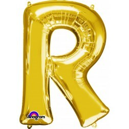 Letter R - Gold