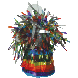 Rainbow- Balloon Weight & Bag