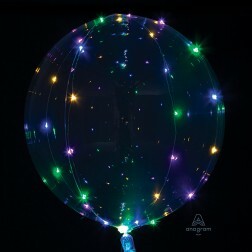 LED Light Multi colour Clear Balloon