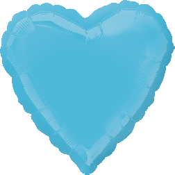 Heart - Carribean Blue