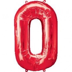 Number 0 - Red