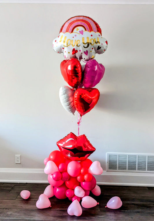 Valentine's Day Balloons Gift